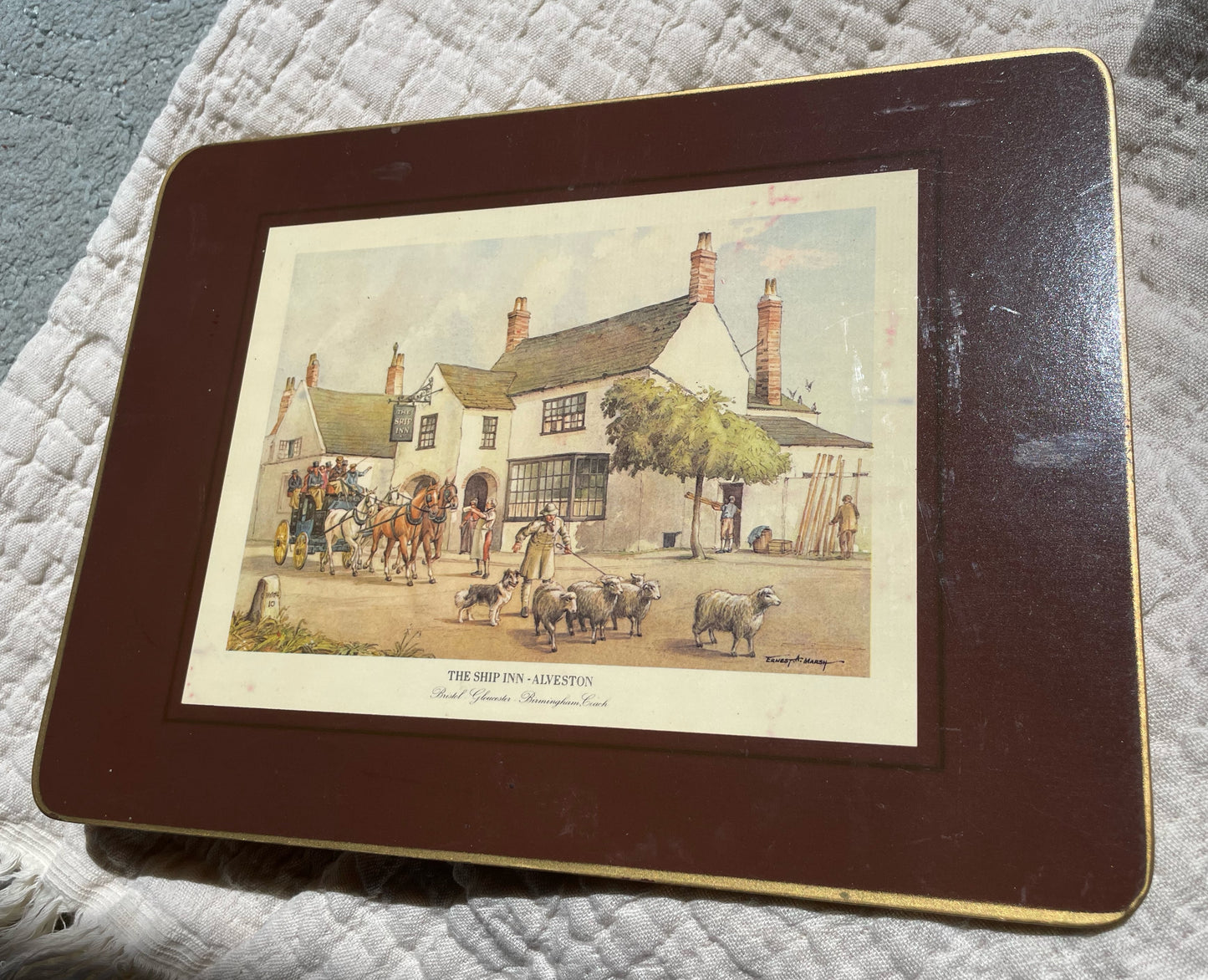 Set of Placemats - 3 Inns in England
