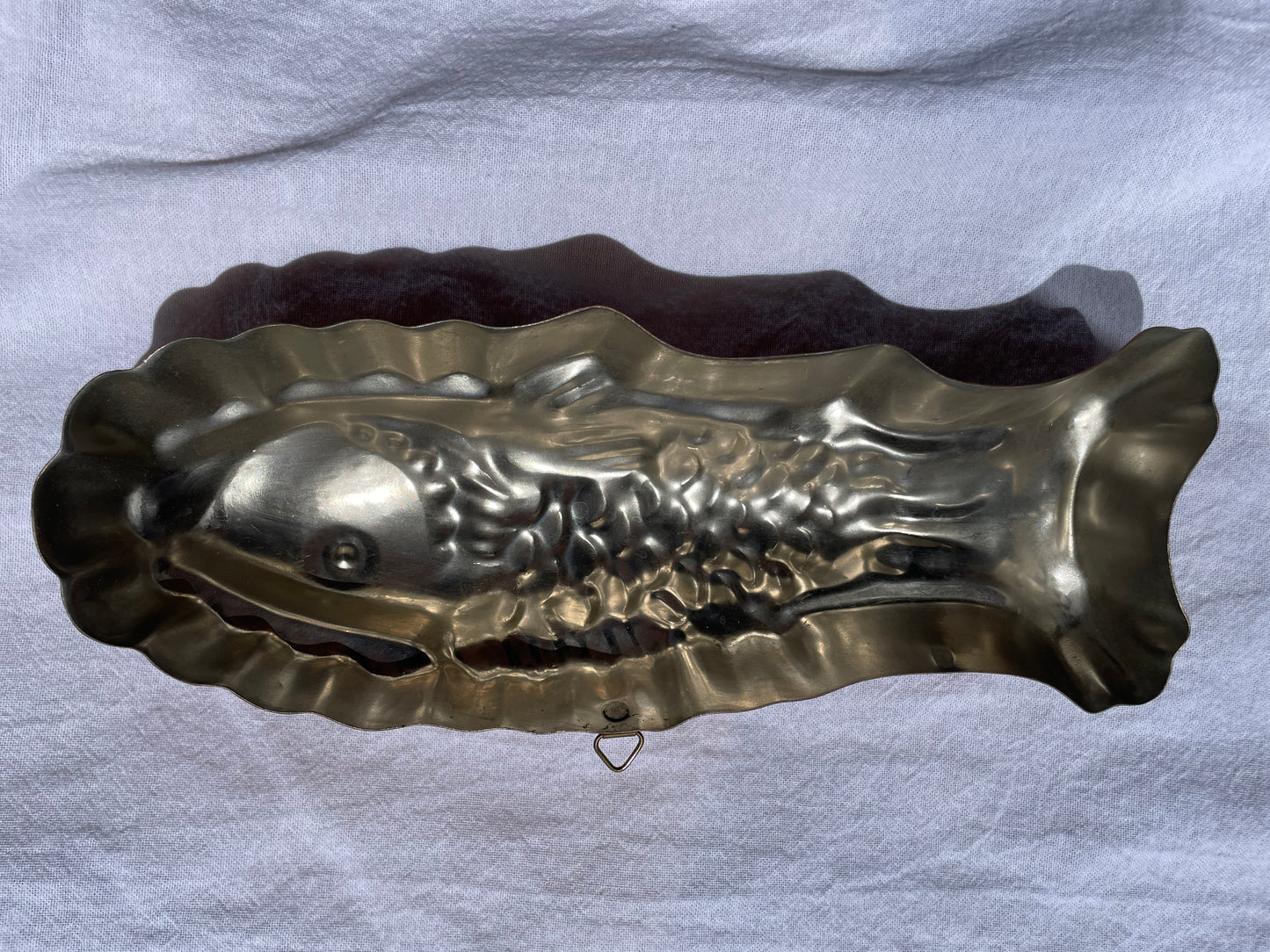 Large Copper Fish Mold