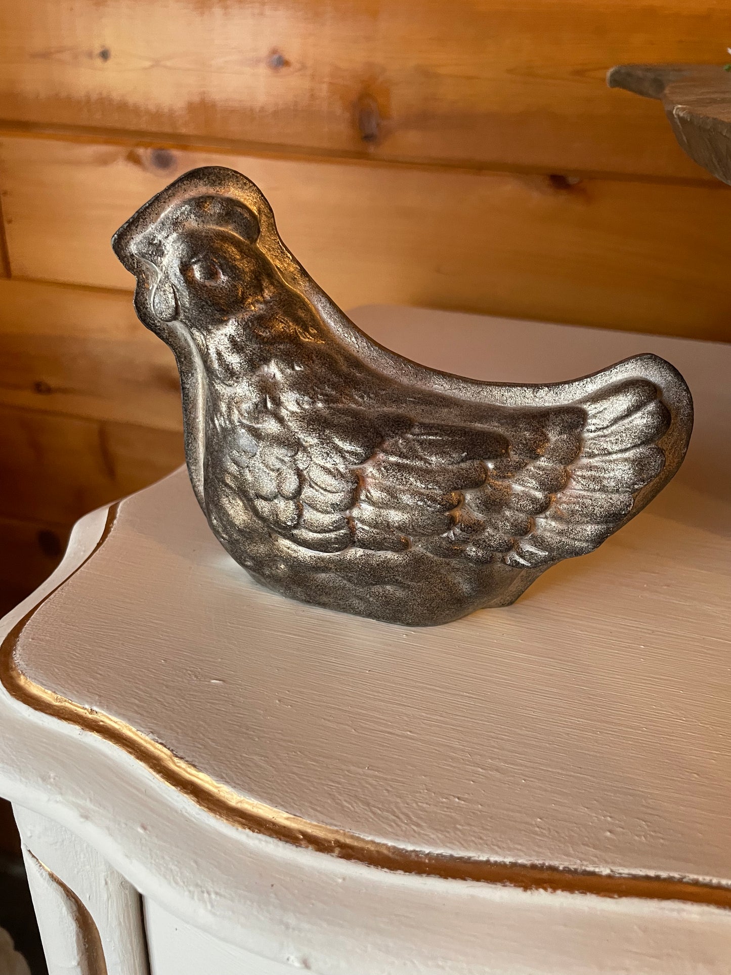 Small Faux Chicken Mold (Decor Only)