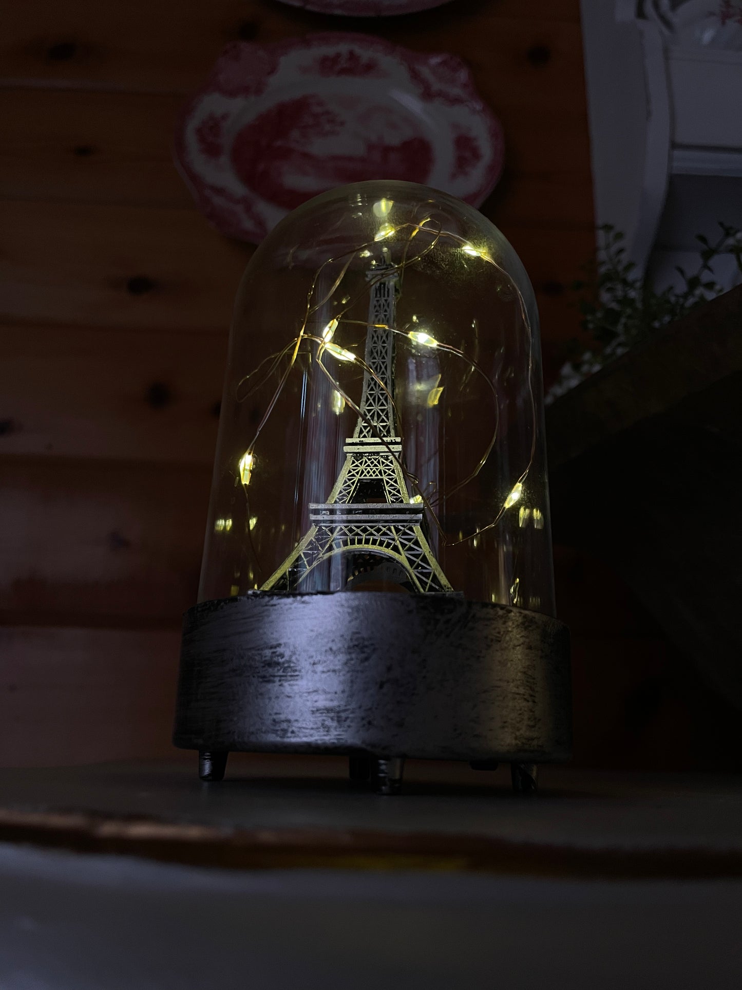 Mini Eiffel Tower with Lights... A Souvenir From Paris 🤍