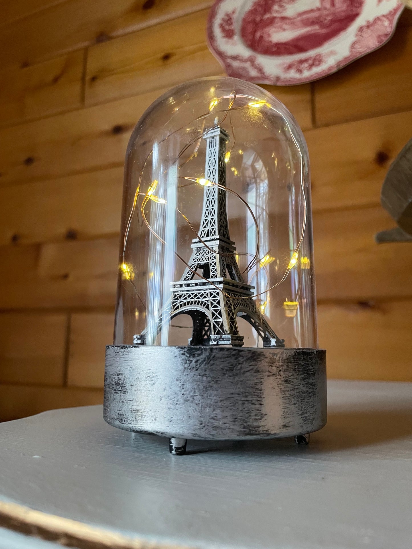 Mini Eiffel Tower with Lights... A Souvenir From Paris 🤍