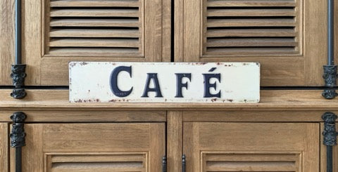 Rustic Cafe Sign