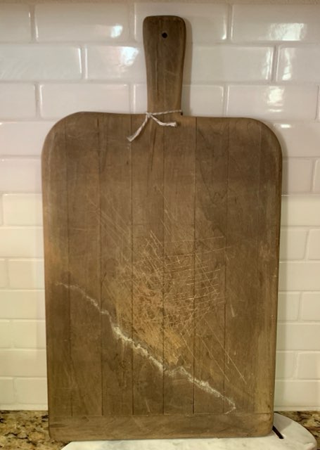 Antique (Dark) Wood Cutting Board